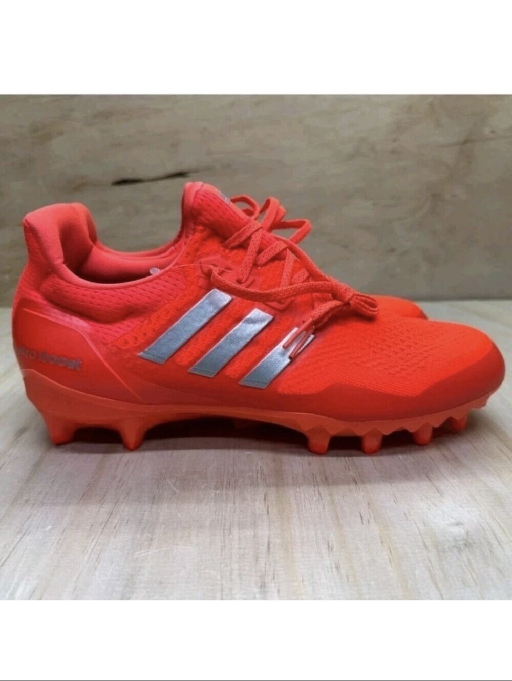 NEW Adidas Ultraboost Football Cleats Mens Size 15 Orange Grey JP7411